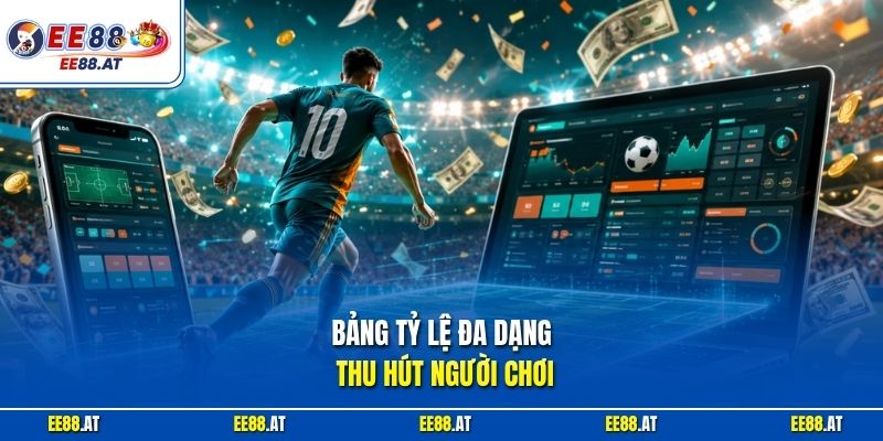 Bảng tỷ lệ đa dạng thu hút người chơi