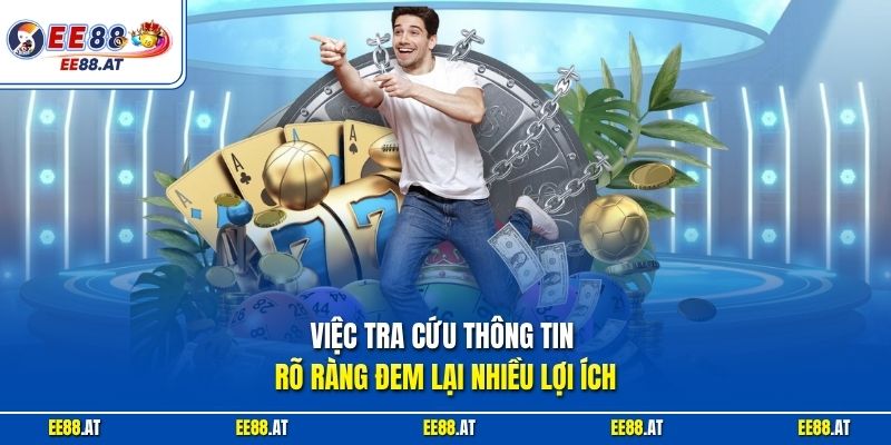 Việc tra cứu thông tin rõ ràng đem lại nhiều lợi ích